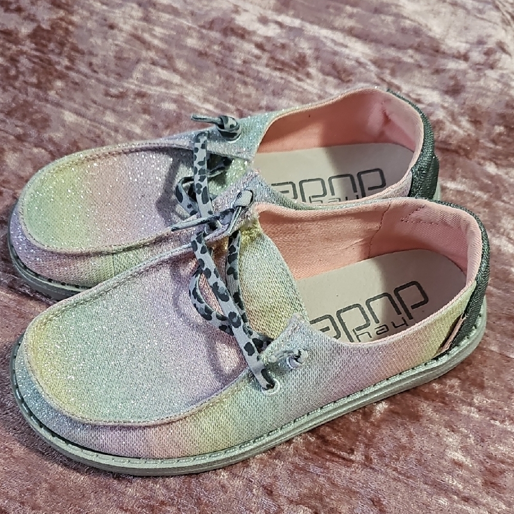 Hey Dude Kids Shoes in Glittery Pastel